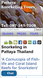 Mobile Screenshot of pattayasnorkeling.com
